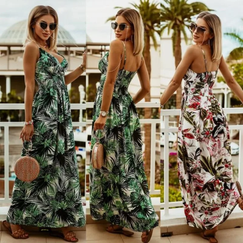 Aria™ Floral Spaghetti Strap Maxi Dress