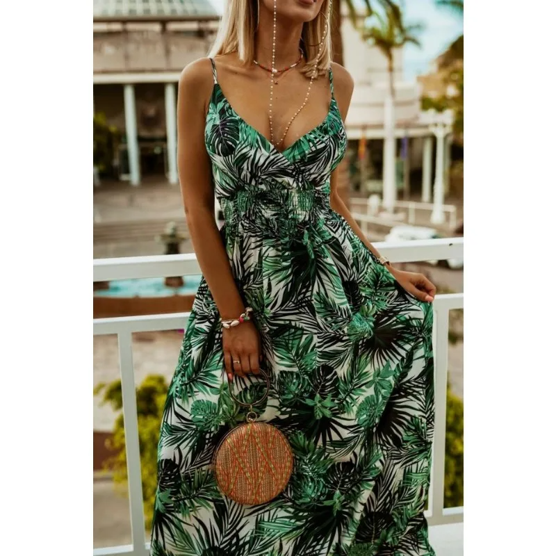 Aria™ Floral Spaghetti Strap Maxi Dress