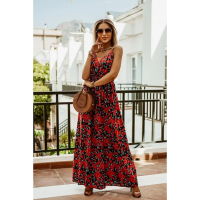 Aria™ Floral Spaghetti Strap Maxi Dress