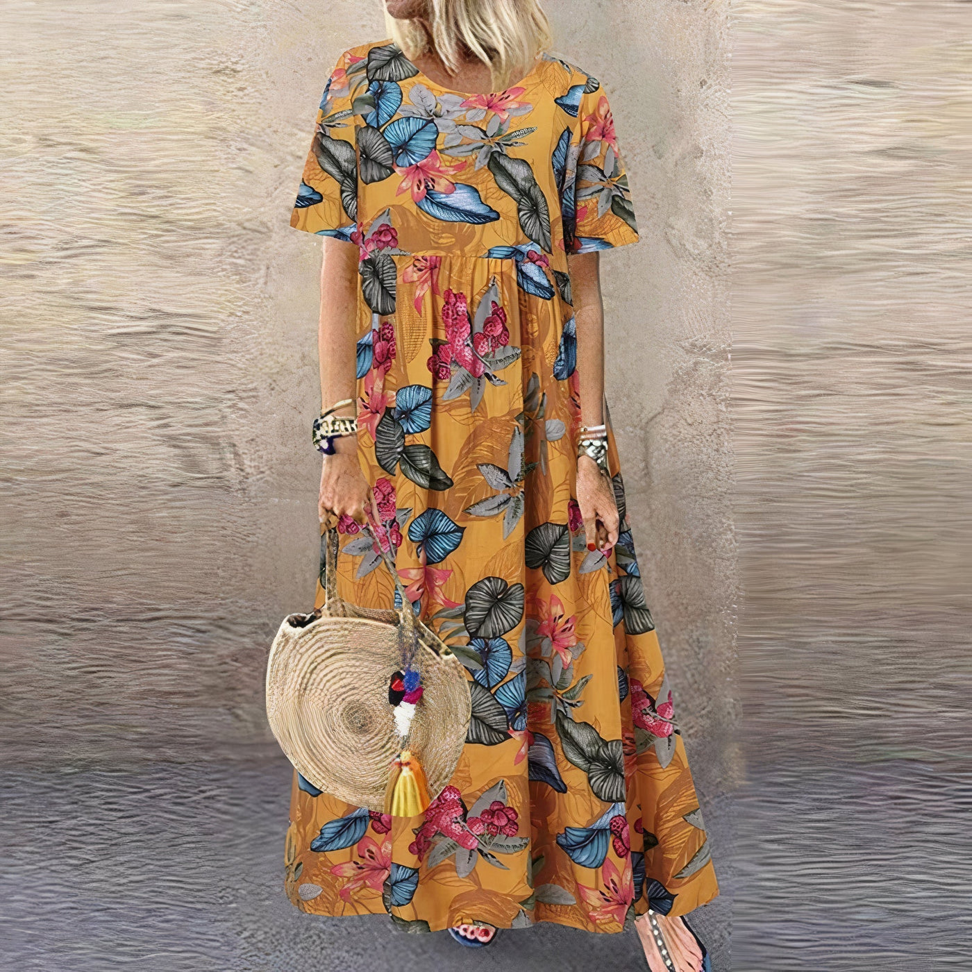 Luna™ Floral Maxi Dress