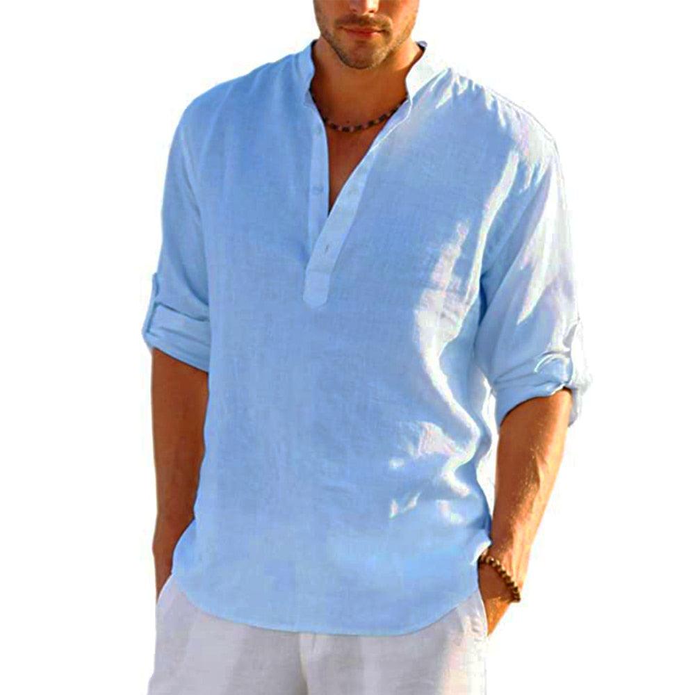 Giorgio™ Men's Casual Linen Shirt