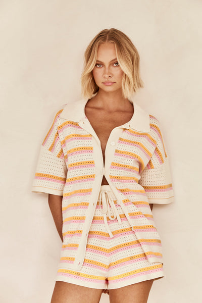 Ayla™ Striped Knit Lounge Set