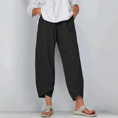 Cora™ Relaxed Fit Cotton-Linen Pants