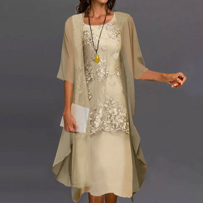 Lunara™ Chiffon Two-Part Dress