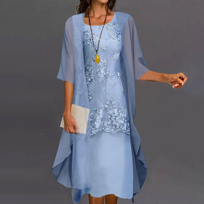 Lunara™ Chiffon Two-Part Dress