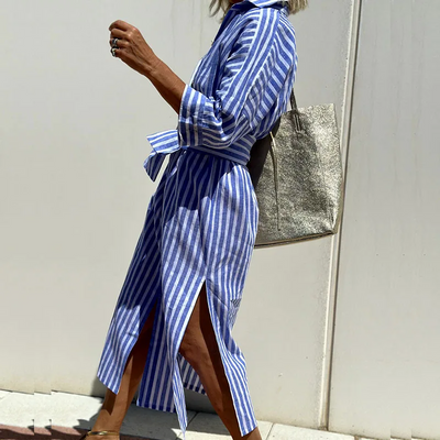 Bella™ Striped Shirt Dress