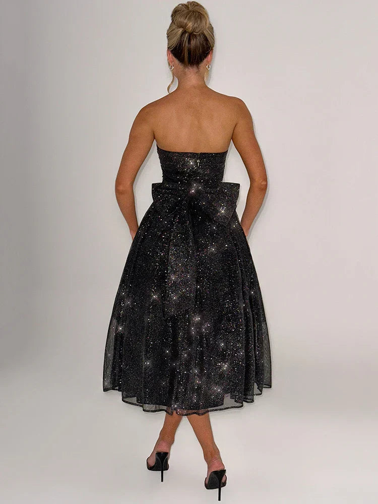 Charlotte™ | Elegant Sequin Glitter A-line Dress