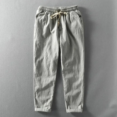 Lyra™ Cotton-Linen Casual Drawstring Pants