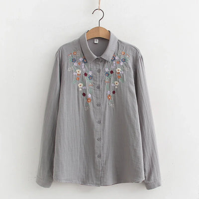 Summer™ Floral Button-Up Shirt