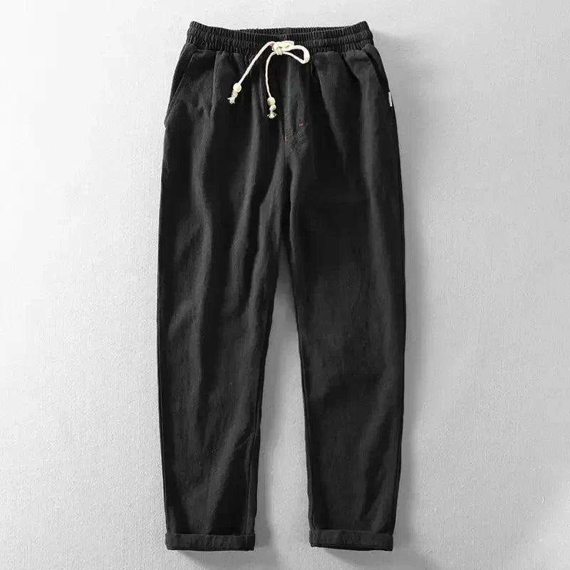 Lyra™ Cotton-Linen Casual Drawstring Pants