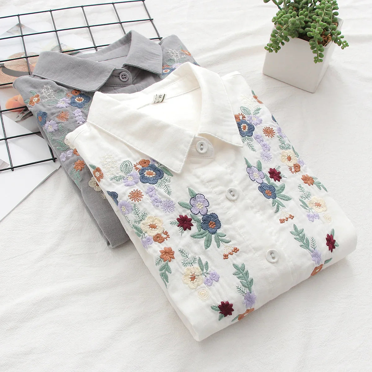 Summer™ Floral Button-Up Shirt