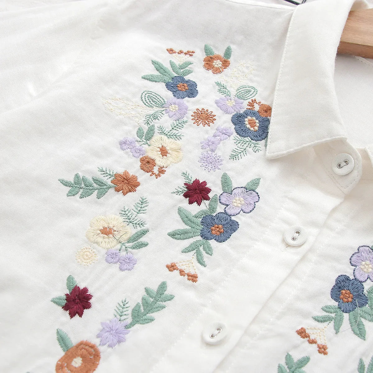 Summer™ Floral Button-Up Shirt