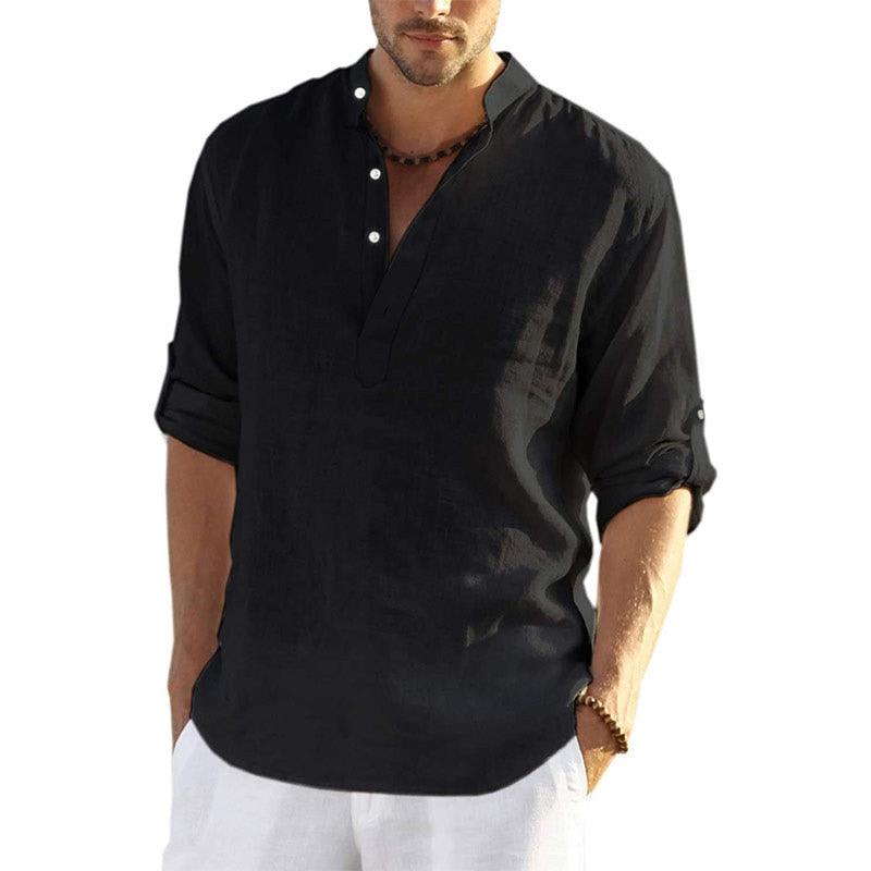 Giorgio™ Men's Casual Linen Shirt