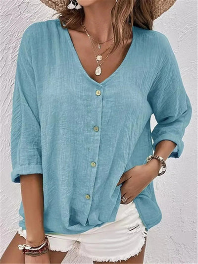 Sofia™ Button-Up Blouse