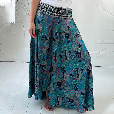 Rain™ Bohemian Wide-Leg Pants