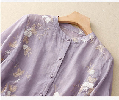 Zadie™ Embroidered Vintage Blouse