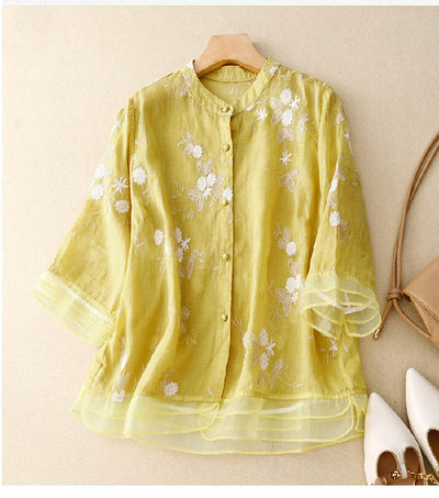 Zadie™ Embroidered Vintage Blouse