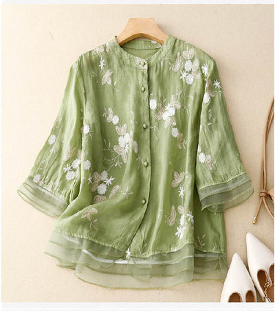 Zadie™ Embroidered Vintage Blouse